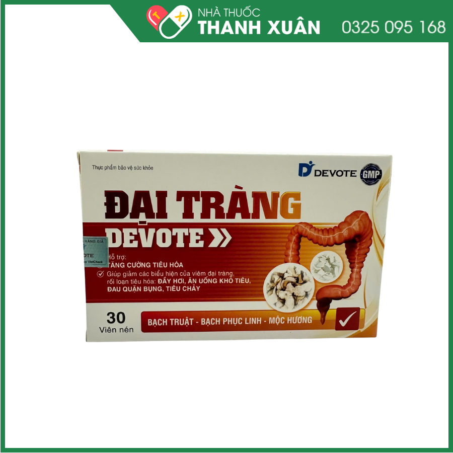 Đại tràng Devote - Hỗ trợ tăng cường tiêu hóa